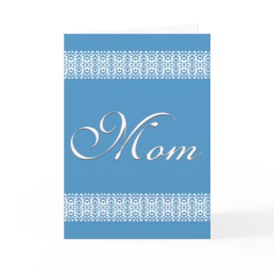 3D Text Lace Mother's Day Cards by tjustleft