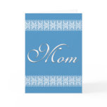 3D Text Lace Mother's Day cards