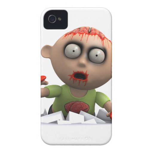 3d Zombie Surprise Attack! iPhone 4 Case