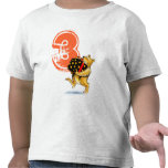 3rd Birthday Big Bear Tee Shirts