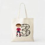 3rd Birthday Red and Blue Soccer Goal Bag