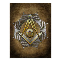 3rd Degree: Master Mason Postcards