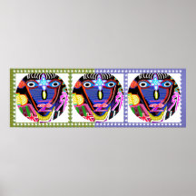 3rd Eye 6th Sense ANGEL - Vintage Art Posters