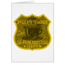 3rd Grade Caffeine Addiction League Cards