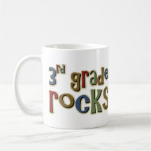 3rd Grade Rocks Third Coffee Mugs