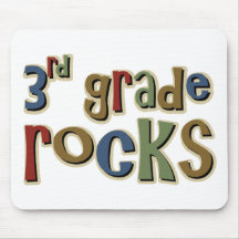 3rd Grade Rocks Third Mouse Pad