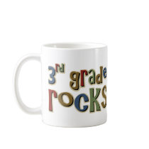 3rd Grade Rocks Third Coffee Mugs
