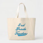 3rd Grade Teacher Blue Tshirts and Gifts Bag