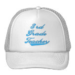3rd Grade Teacher Blue Tshirts and Gifts Trucker Hats
