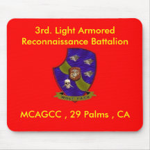 3rd. Light Armoured Reconnaissance Battalion Mouse Pad