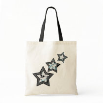 3Star Abstract Tote Bag