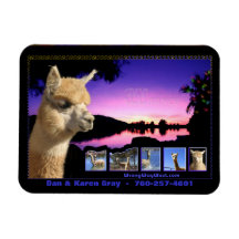 3W Ranch magnet