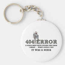404 Ninja - ReasonerStore Keychains