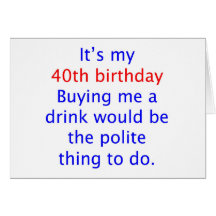 40 buy me a drink cards