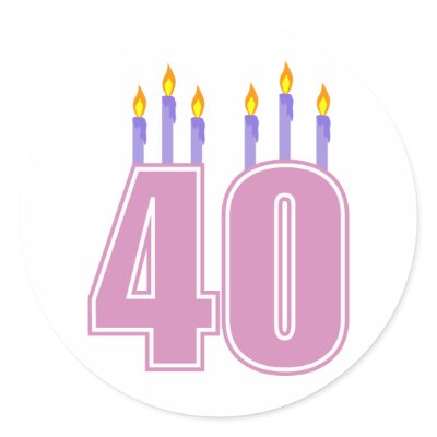 40 Candles (Pink / Purple) by LushLaundry