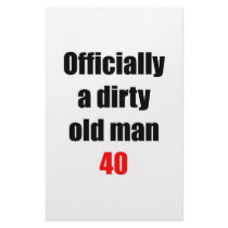 40  Dirty Old Man