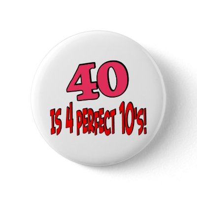 40 is 4 perfect 10s (PINK) by Birthdaybash
