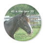 40 is the new 20 refrigerator magnet