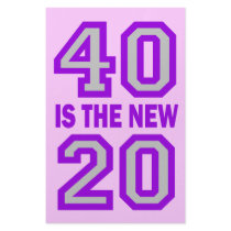 40 is the new 20