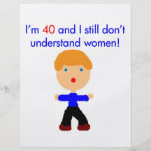 40 ne comprenez pas les femmes prospectus