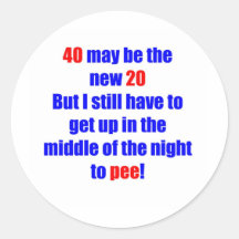 40 new 20 round stickers