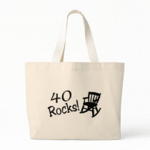 40 Rocks (Black Rocking Chair) Bag