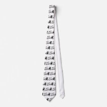 40 Rocks (Black Rocking Chair) Necktie