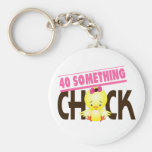 40-Something Chick 1 Keychains