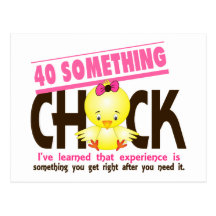 40-Something Chick 2 Post Cards