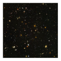 40"x40" (max) HUDF Hubble Ultra Deep Field posters