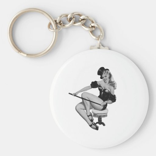 40's Pinup #2 Keychain