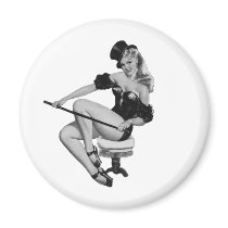 40's Pinup #2 Magnets