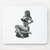 40's Pinup Beauty Mousepad