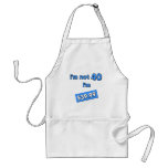 40th birthday apron