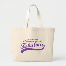 40th Birthday Bag
