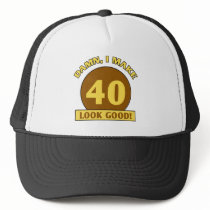 40th Birthday Gag Gift Hat