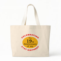 40th Birthday Gag Gifts Canvas Bag