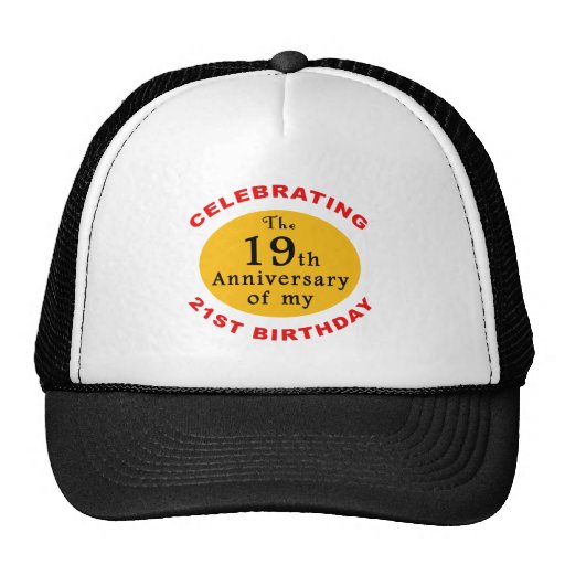 40th Birthday Gag Gifts Trucker Hat