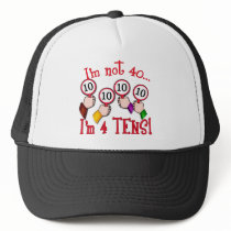 40th Birthday Humour T shirt Hats