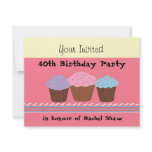 40th Birthday Invitation