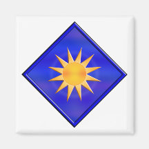 40th Infantry Division Fridge Magnet