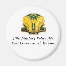 40th MP BN  Olmo, 40th Military Police BN Fort ... Refrigerator Magnets
