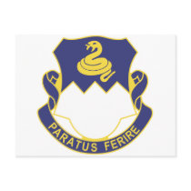 411 Regiment Postcard