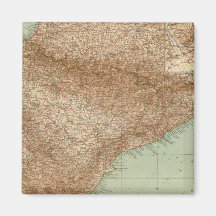 4142 Spain, Portugal, Eastern Fridge Magnet