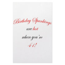 41 Birthday Spanking