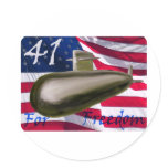 41 for Freedom Stickers