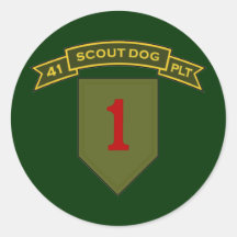41st IPSD - 1st Infantry Stickers