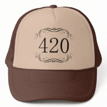 420 Area Code Trucker Hat