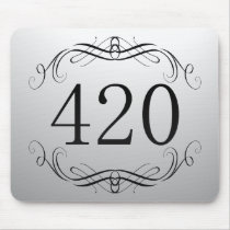 420 Area Code Mouse Pad