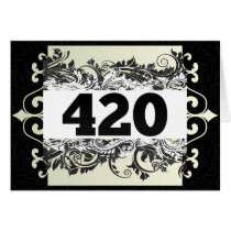 420 GREETING CARD